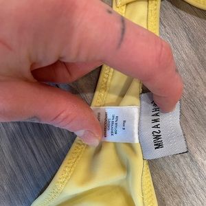 Lahana swim yellow top